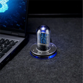 Bitcoin Price Tracker Smart Clock With Colorful RGB Lights And WIFI Weather Station