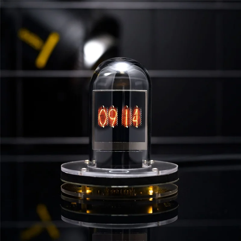 Bitcoin Price Tracker Smart Clock With Colorful RGB Lights And WIFI Weather Station