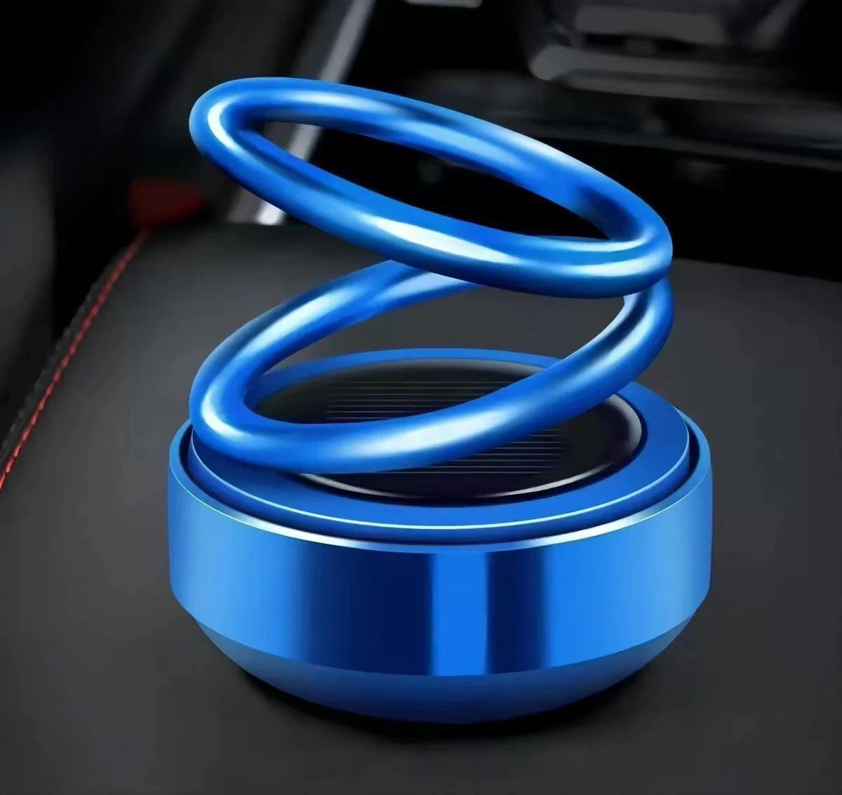 Solar Car Air Freshener Car Aromatherapy 360 Degree Rotation Perfume Fragrance Auto Flavoring Car Interior Decor Accessories