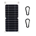 Solar Panel With USB Waterproof Outdoor Hiking And Camping Portable Battery Mobile Phone Charging Bank Charging Panel 6.8V