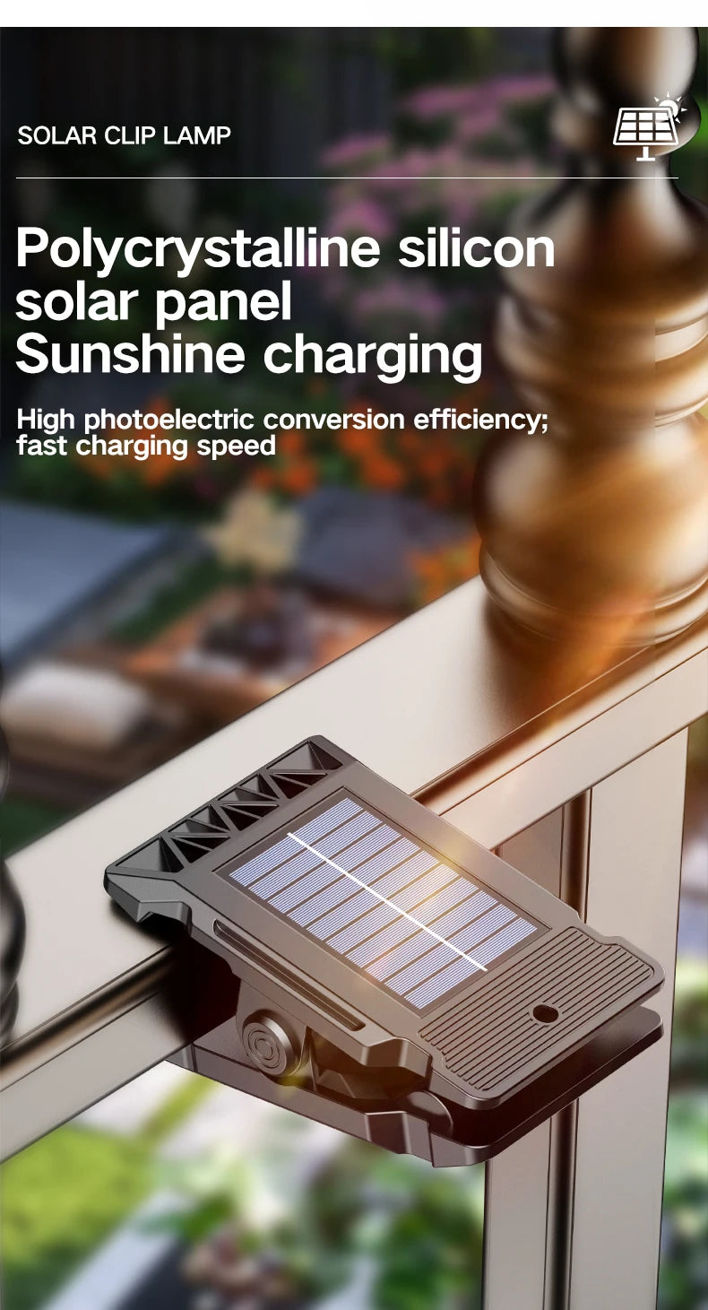 Outdoor Solar Ciip Lamp