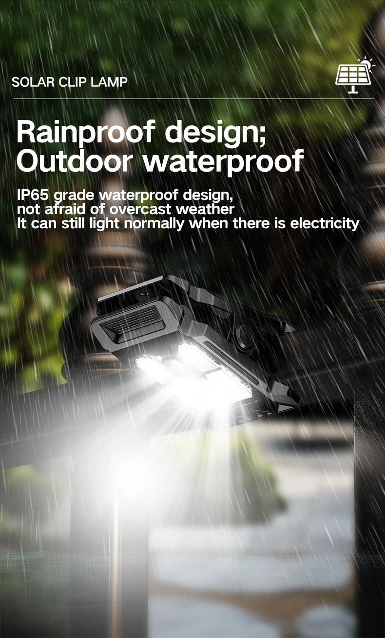 Outdoor Solar Ciip Lamp