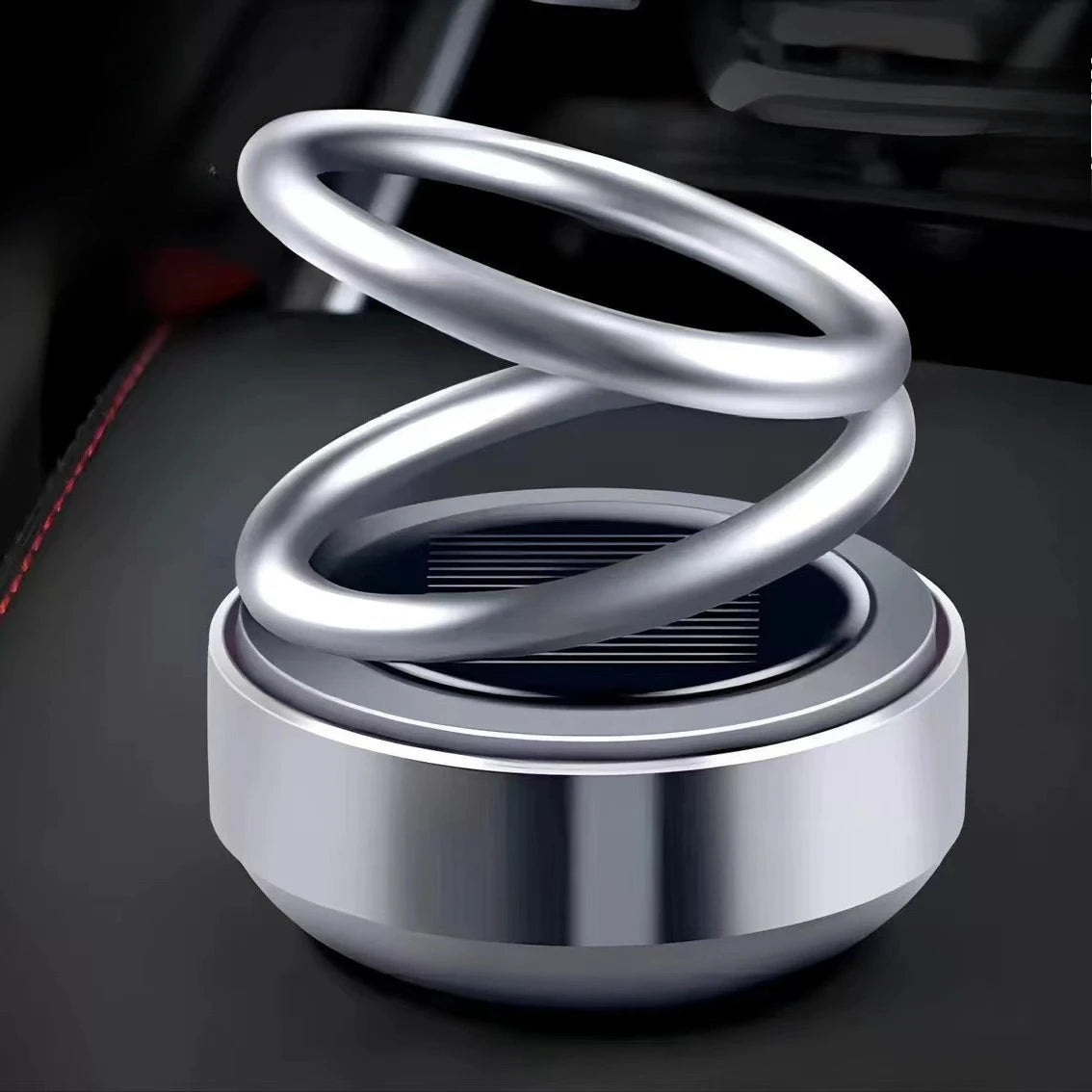 Solar Car Air Freshener Car Aromatherapy 360 Degree Rotation Perfume Fragrance Auto Flavoring Car Interior Decor Accessories