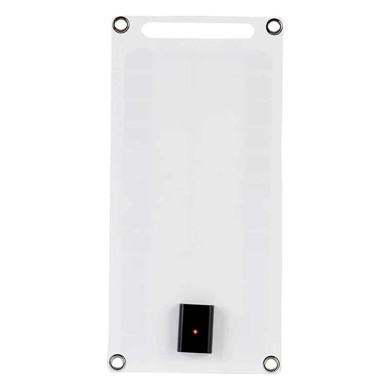 Solar Panel With USB Waterproof Outdoor Hiking And Camping Portable Battery Mobile Phone Charging Bank Charging Panel 6.8V