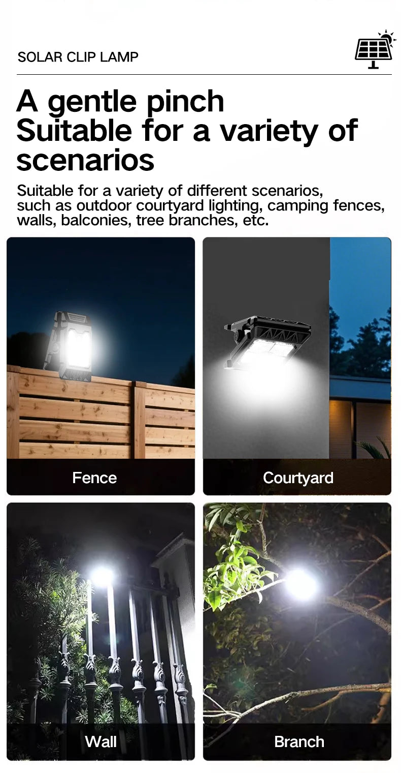 Outdoor Solar Ciip Lamp