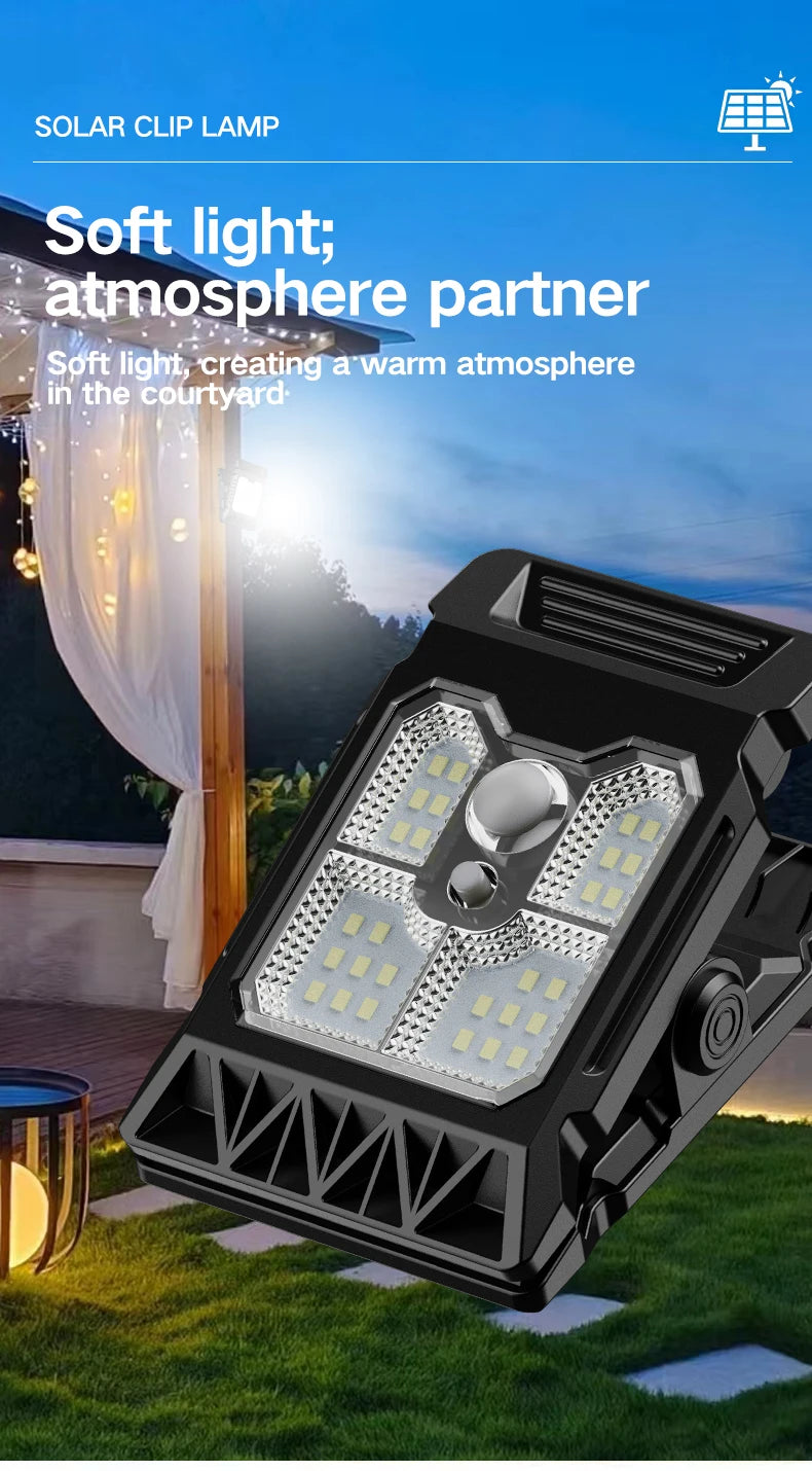 Outdoor Solar Ciip Lamp