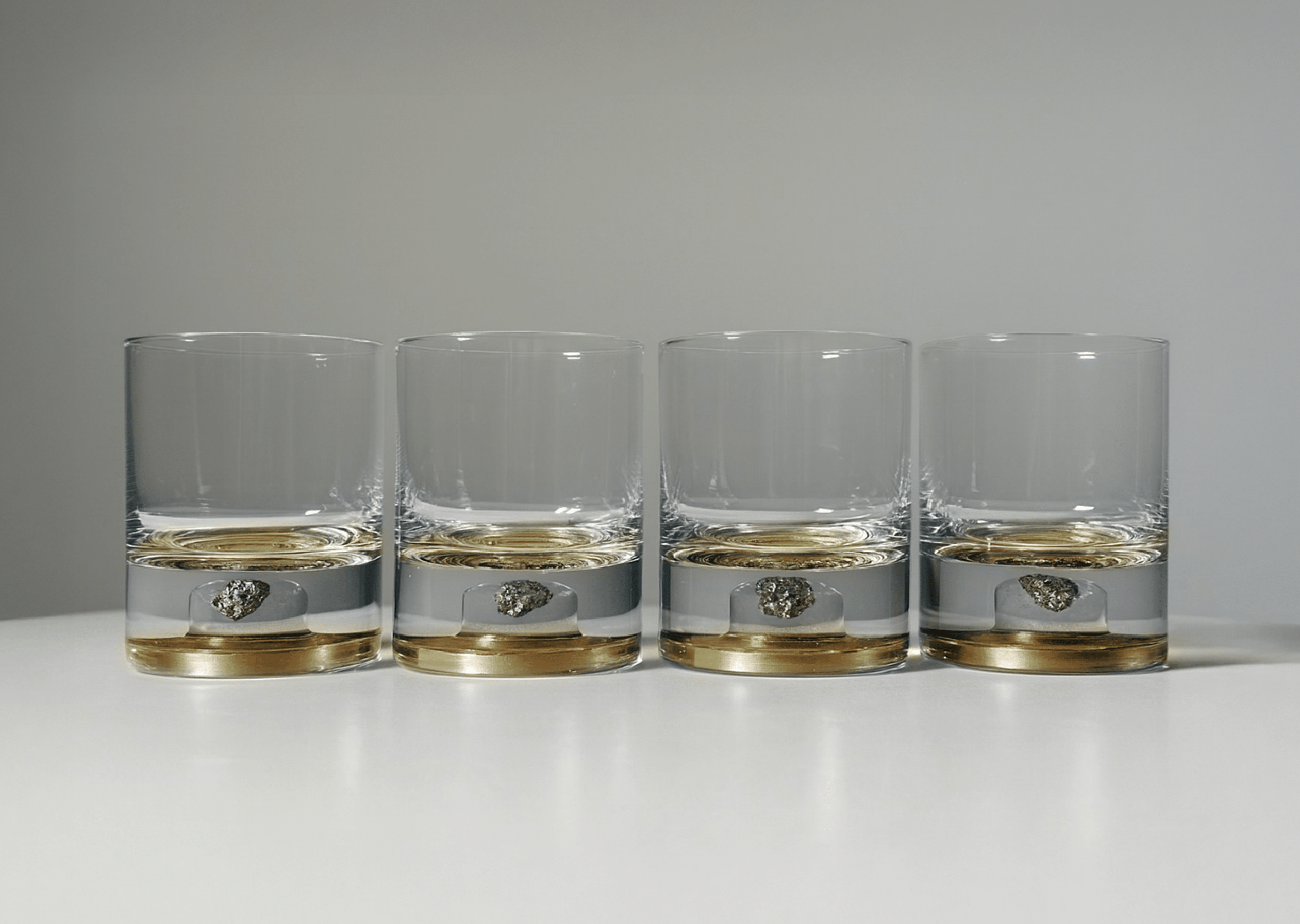 Limited Meteorite Crystal Tumbler - Set of 2